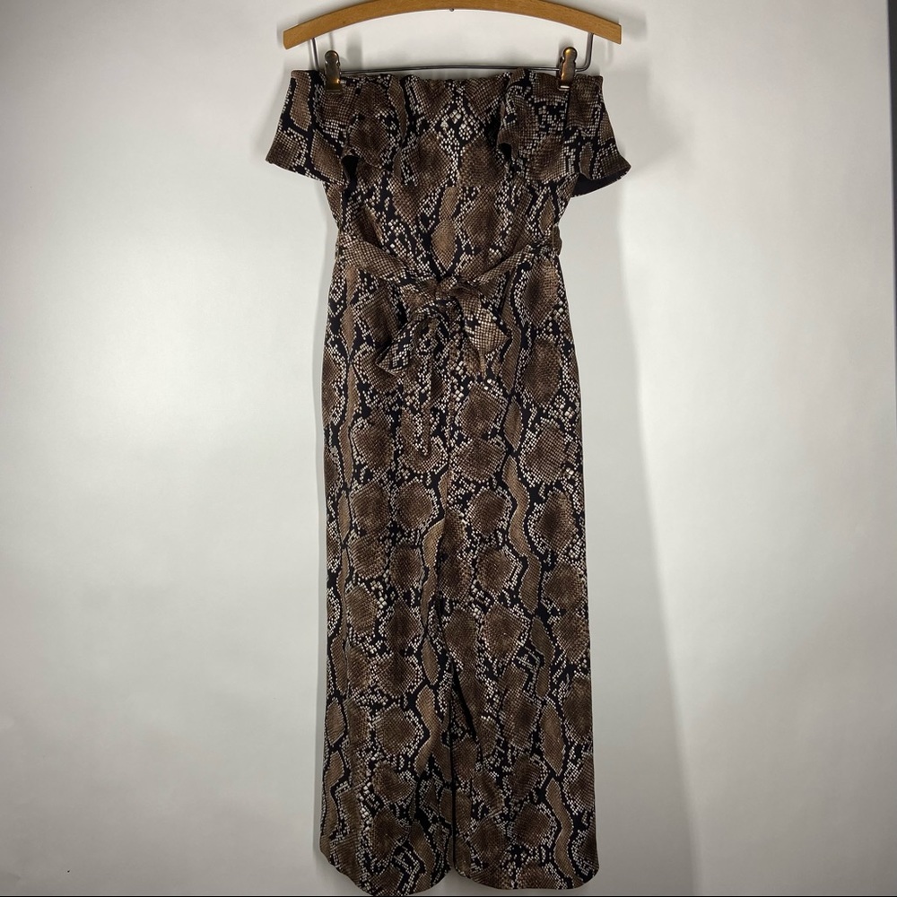 Babaton Aritzia Size 4 Flutter Snake Reptile Prin… - image 2